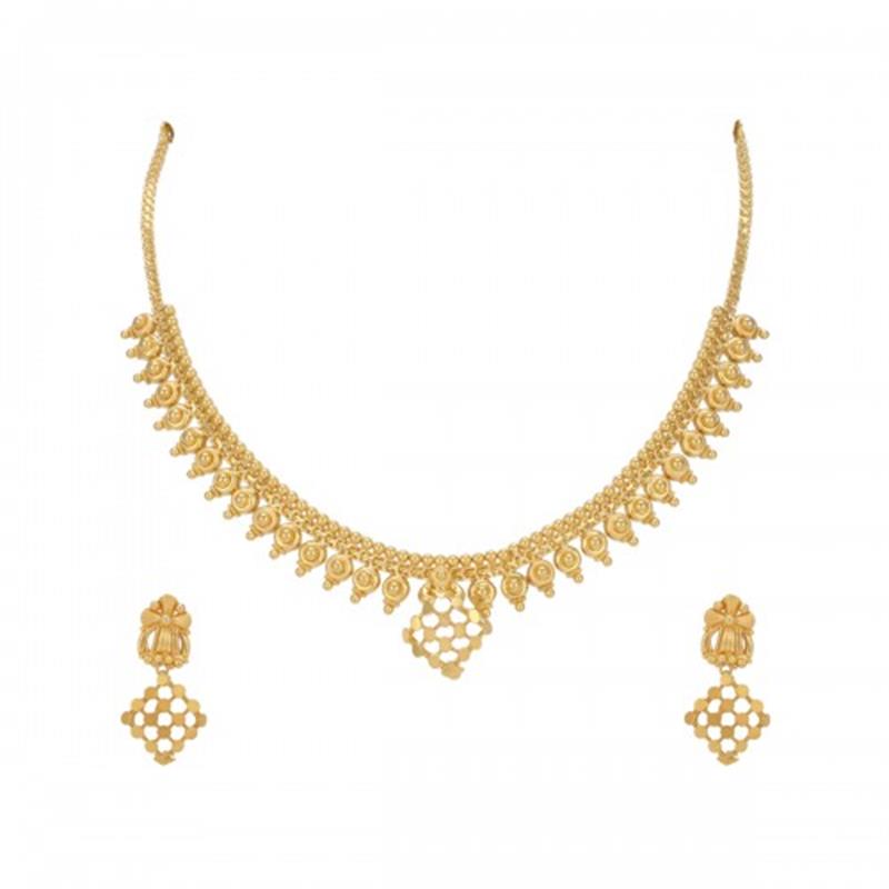 The Trace Gold Necklace Set