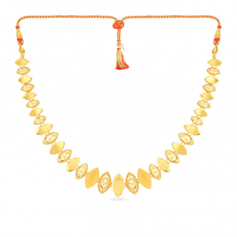 Gold Necklace 100001107299