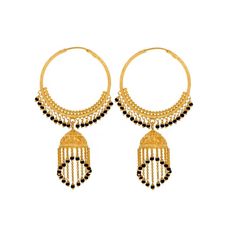 Waterfall Jhumka Hoops