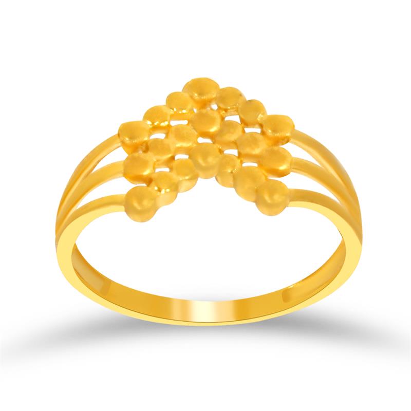 The Clustered Grapes Gold Ring