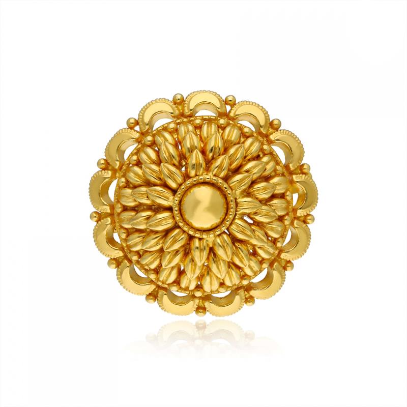 GOLD CHAKRA RING