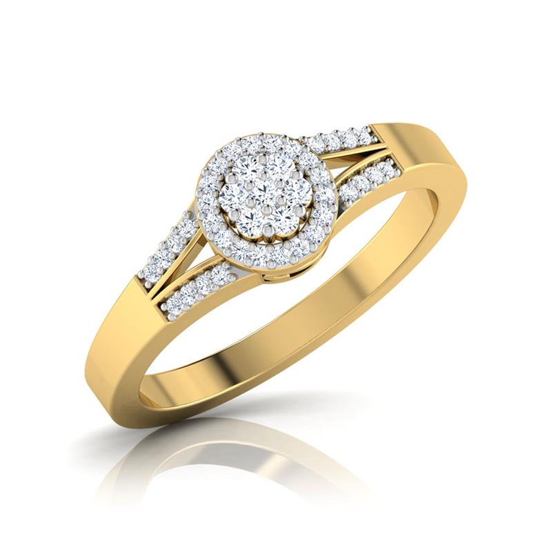 Citric Sparkle Diamond Ring