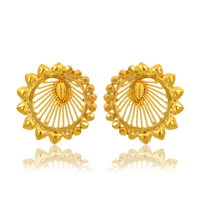 Captivating Gold Studs