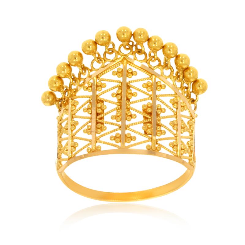 The Jhoomar Gold Ring