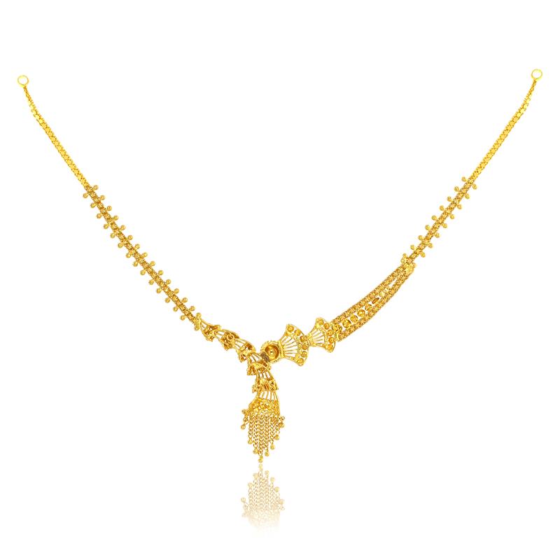 Lustrous Gold Necklace