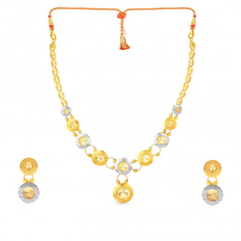 Gold Necklace set NS100001265566