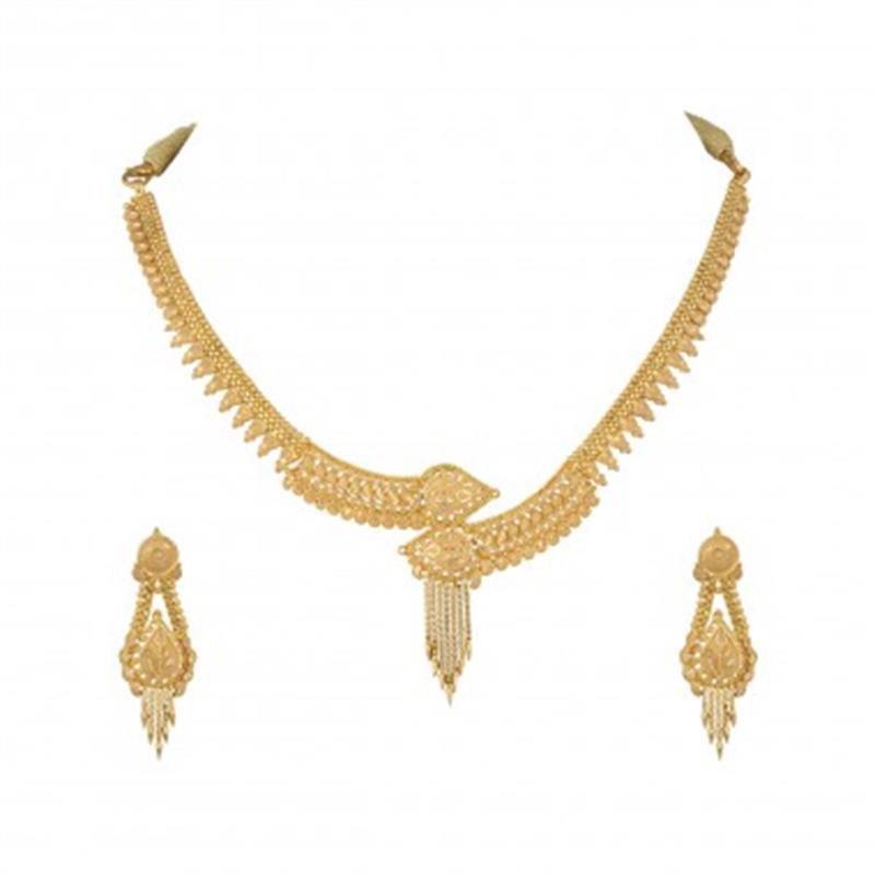 The Edrik Gold Necklace Set