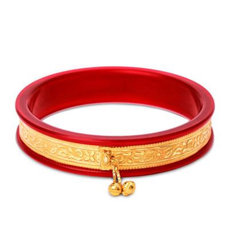 RAJRITA KYRA CHOODA GOLD BANGLE SET