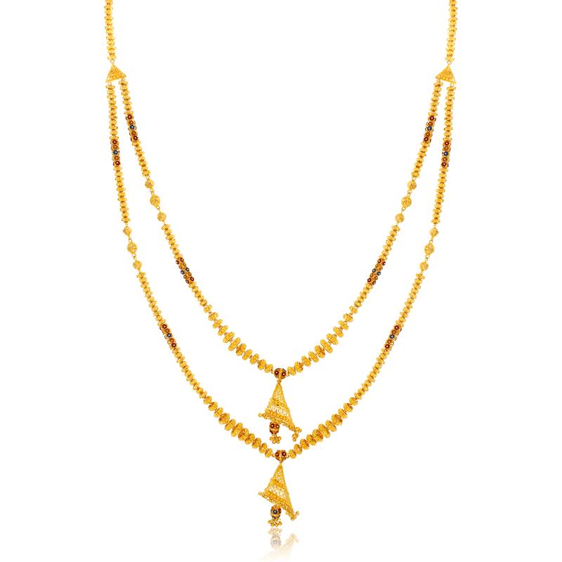 Dual Sleek Gold Chain