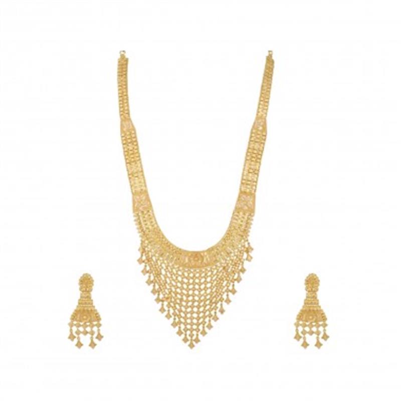 The Septima Gold Necklace Set