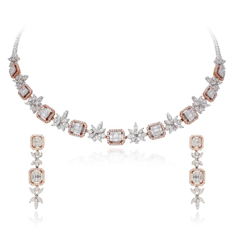 CELESTIAL DIAMOND NECKLACE SET