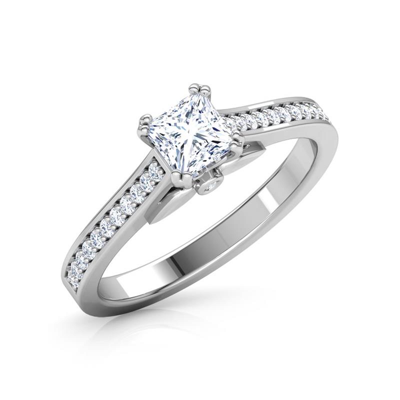 Lily Elegant Solitaire Ring