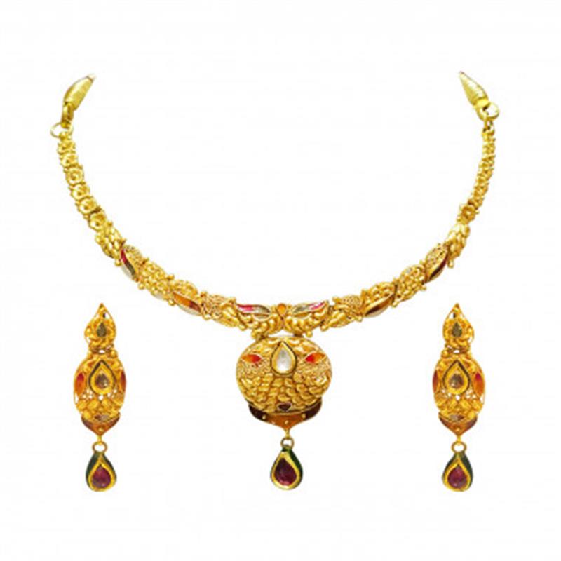 The Gold Necklace Set GSS00400290