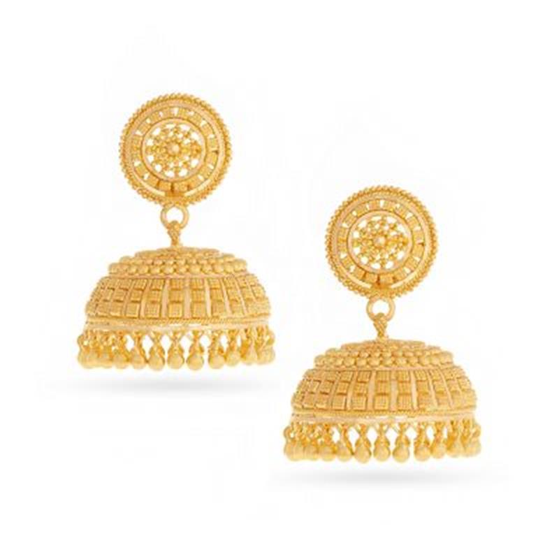 Eshna Filigree Jhumka Earrings