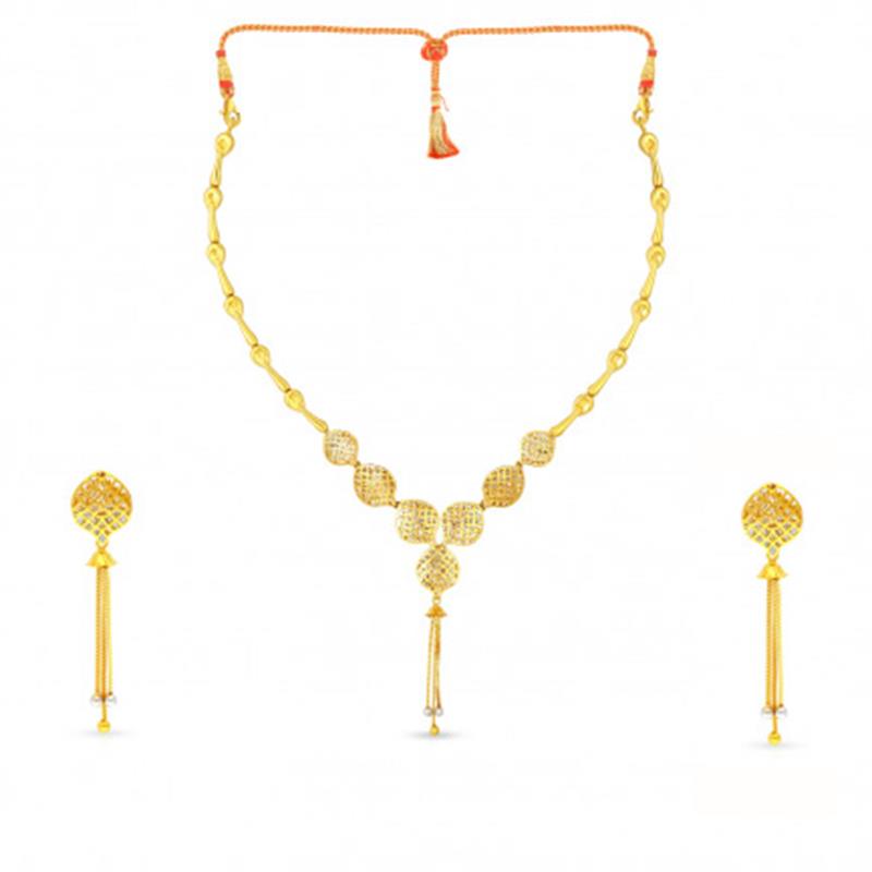  Gold Necklace set NS100001265559