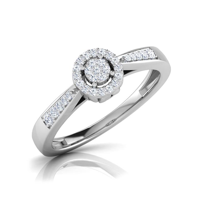 Isabella Halo Diamond Ring