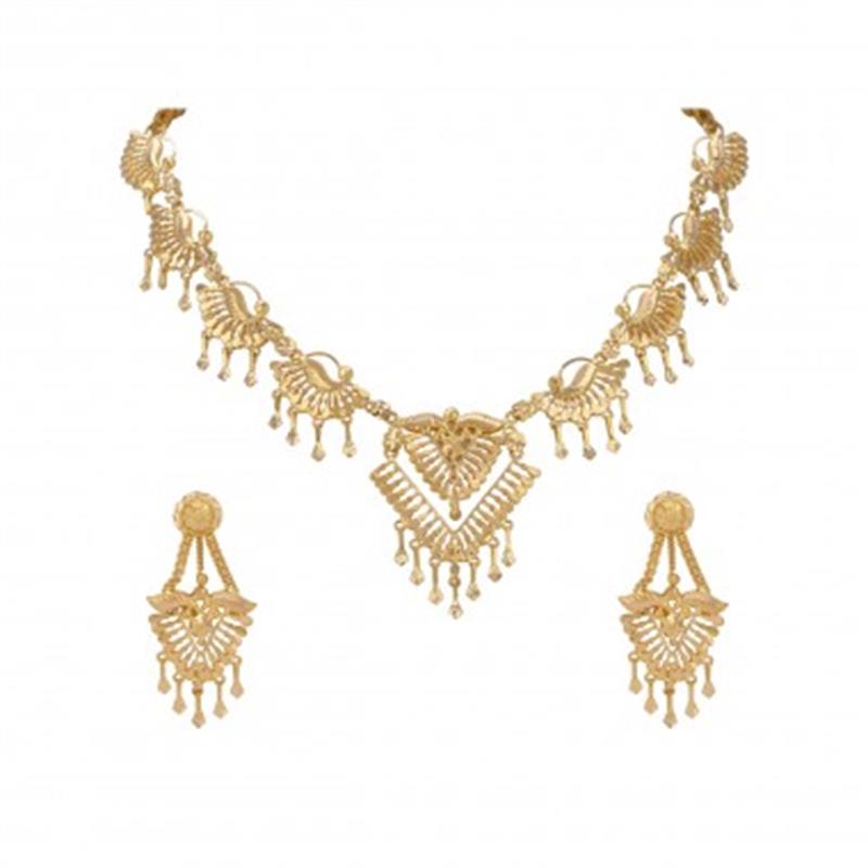  The Osbart Gold Necklace Set 