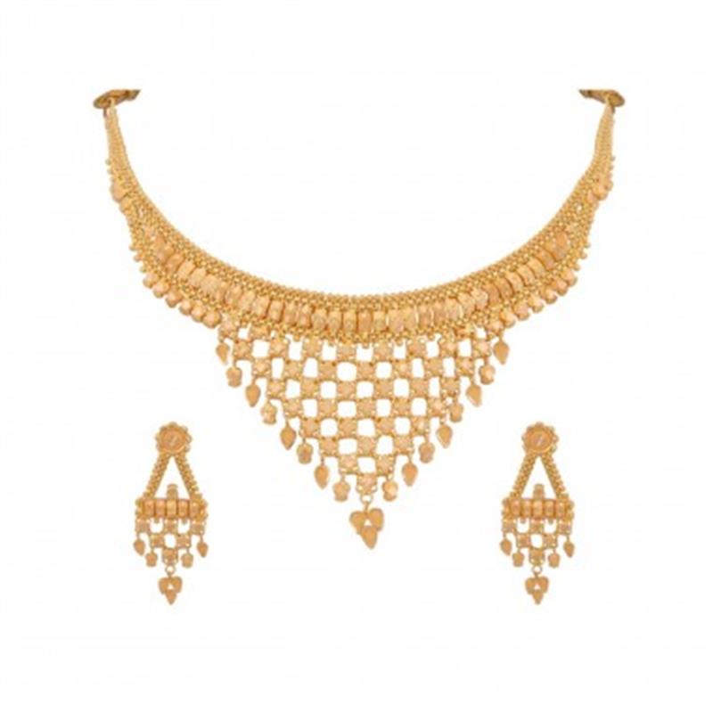 The Elston Gold Necklace Set 