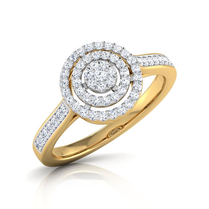 Ripple Dazzle Diamond Ring