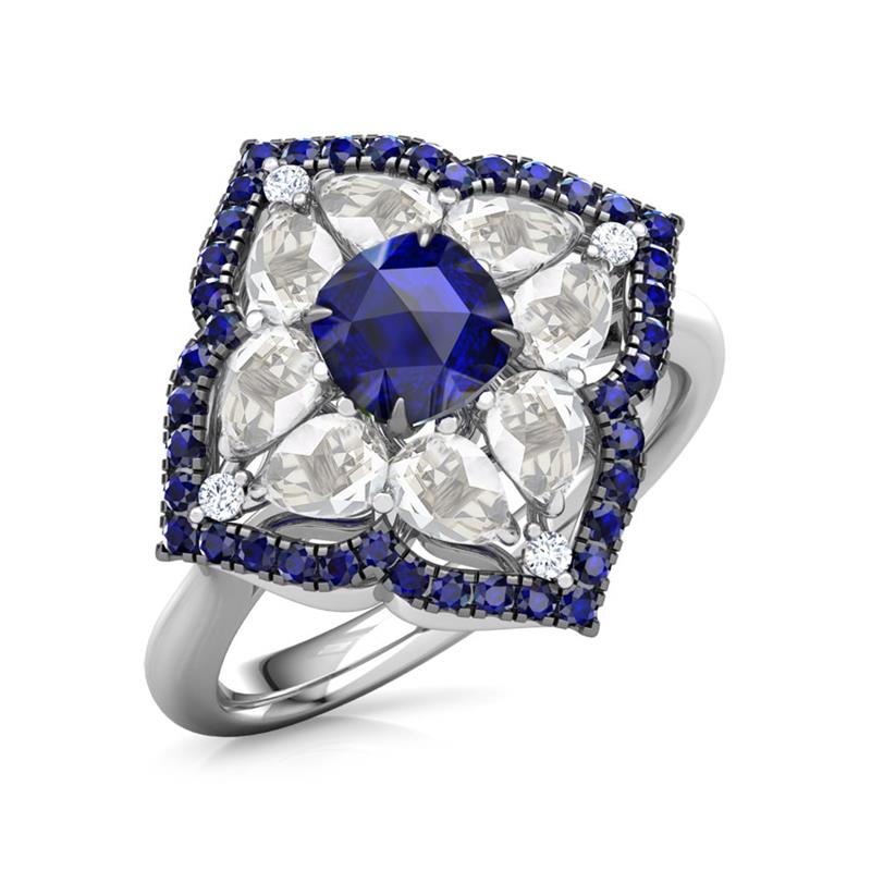 Lisha Bloom Diamond Ring