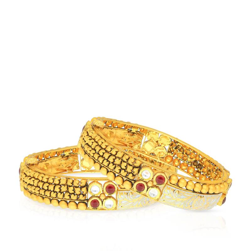 Ethnix Gold Bangle Set BS100001299653