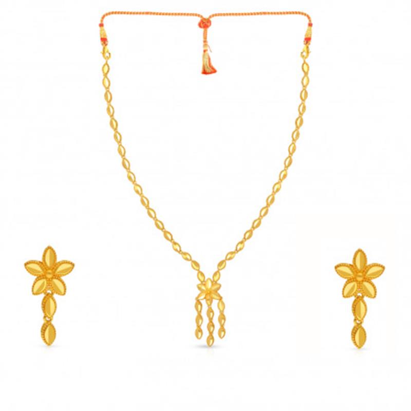 Gold Necklace set NS100001265589