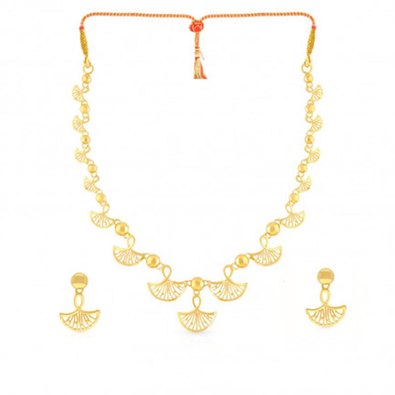 Gold Necklace Set NSMHAAAAAIUCKV