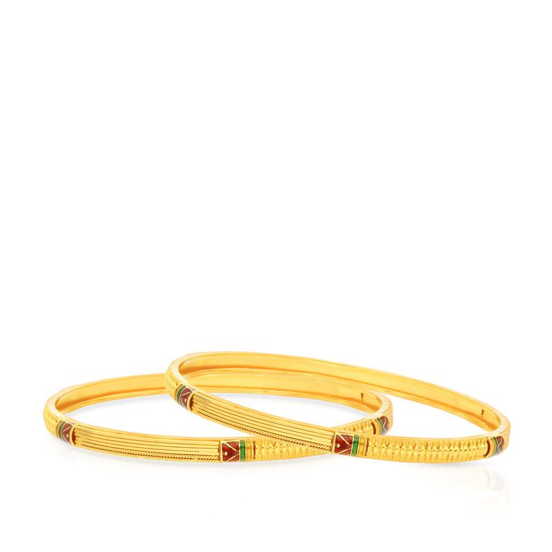 Gold Bangle Set 6