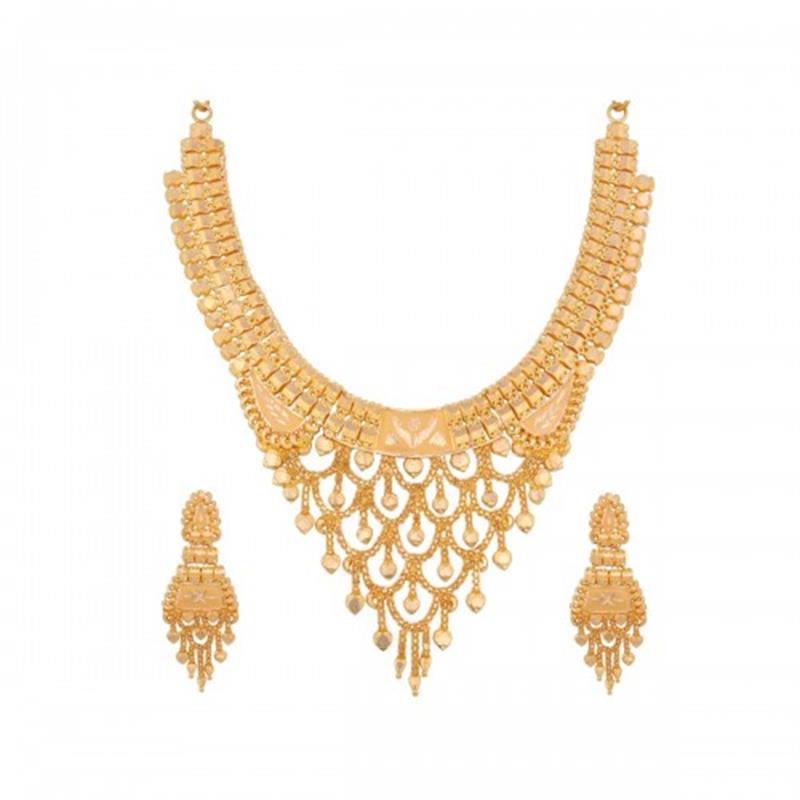 The Marsh Gold Necklace Set 1