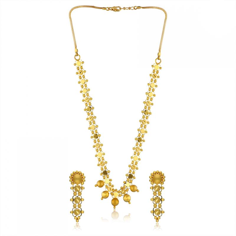 MATT & SHINE GOLD NECKLACE SET