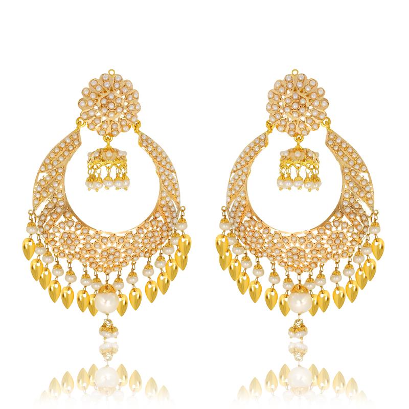 Effortless Energy Gold Chandelier Earrings