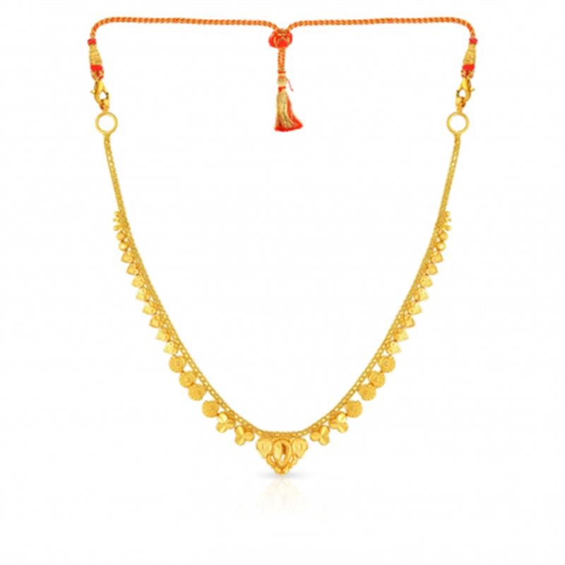  Gold Necklace PUNONK004