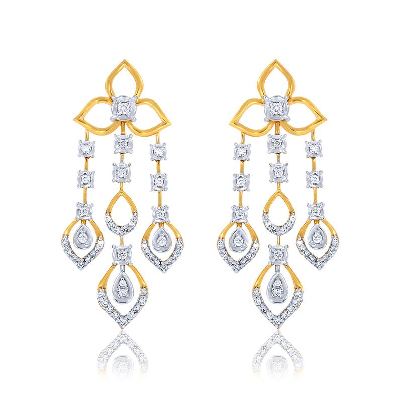 Floret Diamond Earrings