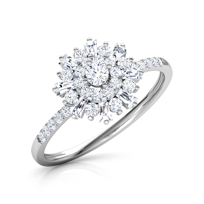 Emma Flora Diamond Ring