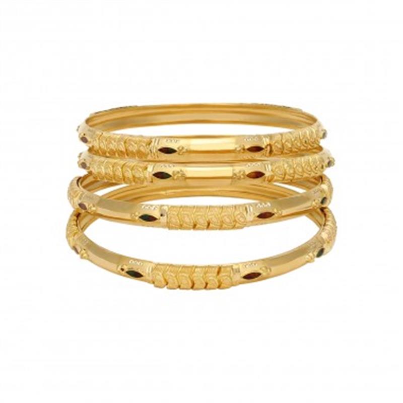 The Perkinson Gold Bangle