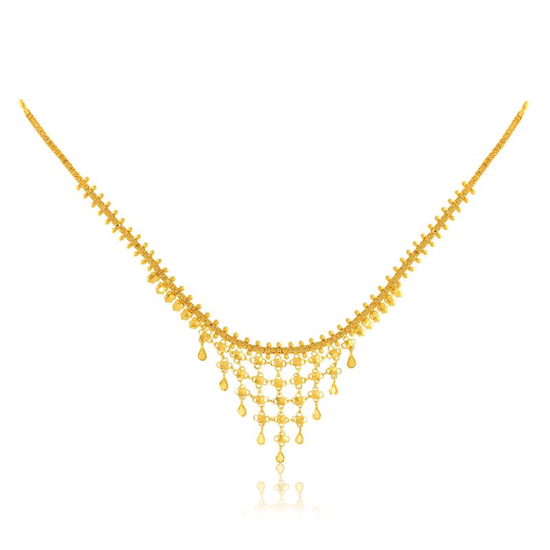 Simple Beauty Gold Neckalce