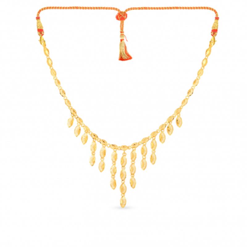 Gold Necklace 100001107336