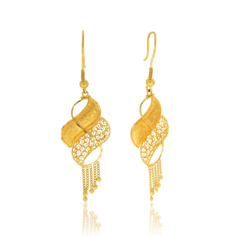 Delightful Gold Earrings