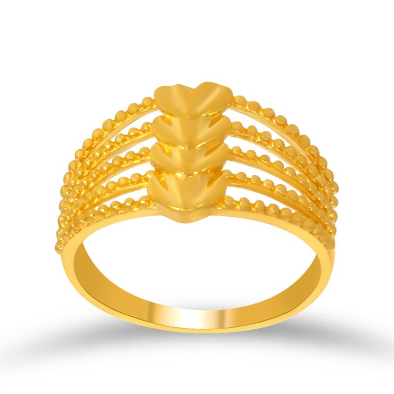 Five Layered Rezi Gold Ring