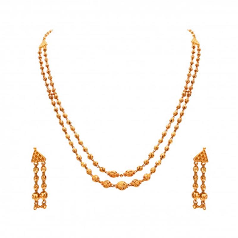 The Gold Necklace Set GSP05844624