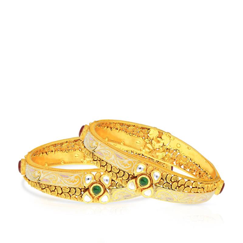 Ethnix Gold Bangle Set BS100001299477