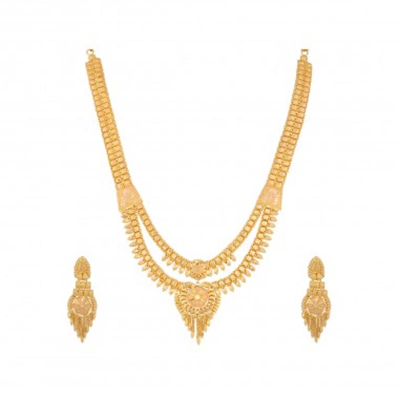 The Nirane Gold Necklace Set