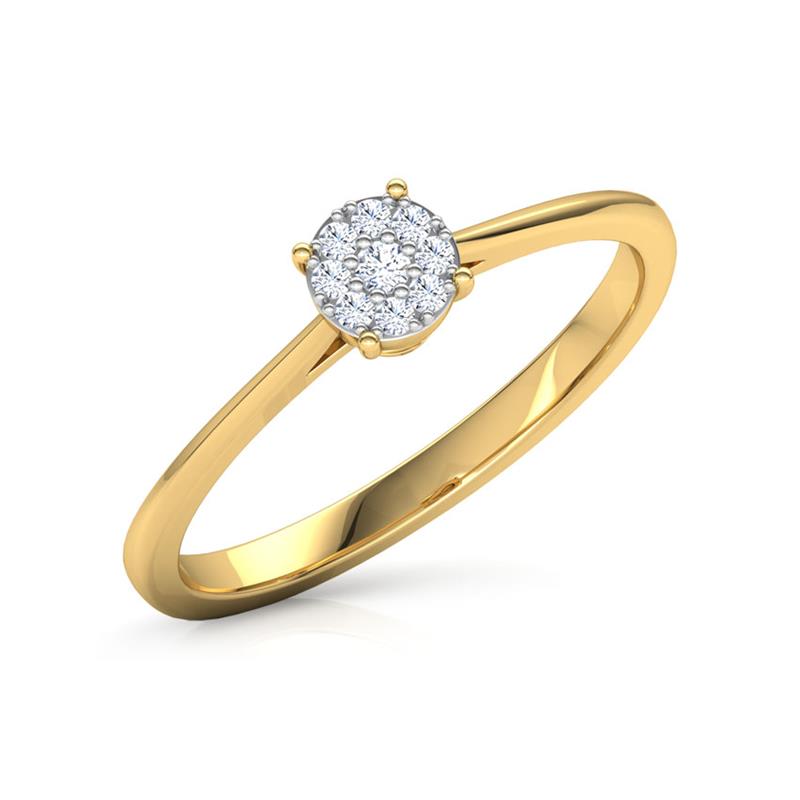 Petite Quad Diamond Ring