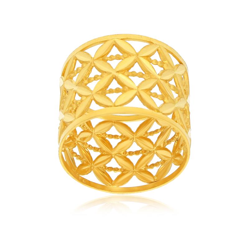 The Barfi Jar Gold Ring