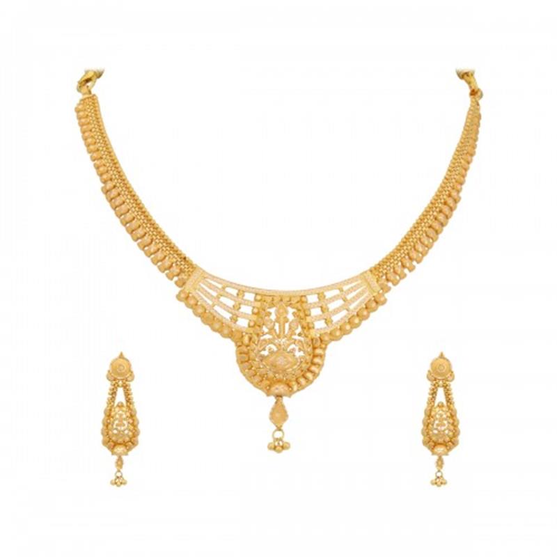 The Hemma Gold Necklace Set 