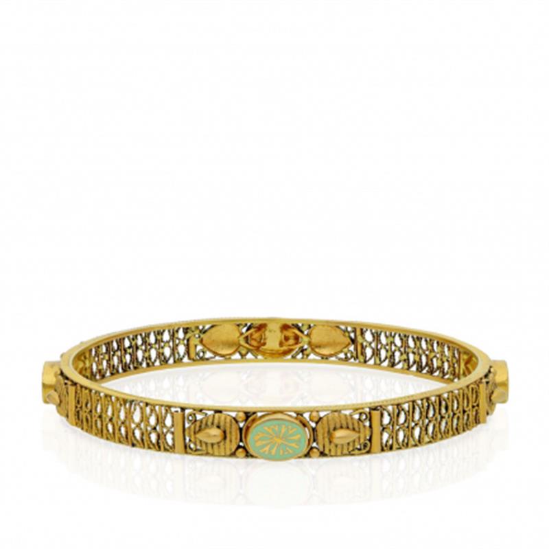 Ethnix Gold Bangle BAGEANCLFTY059