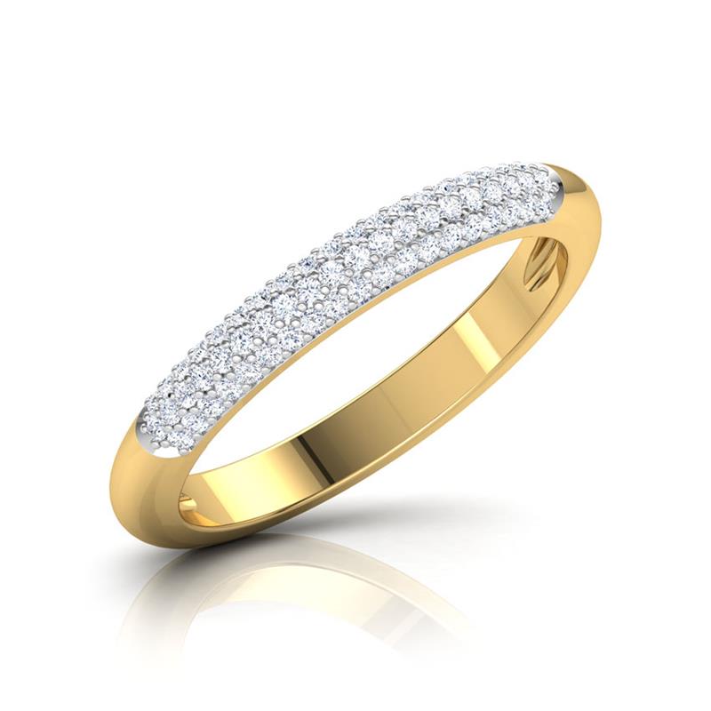 Cluster Finish Diamond Band