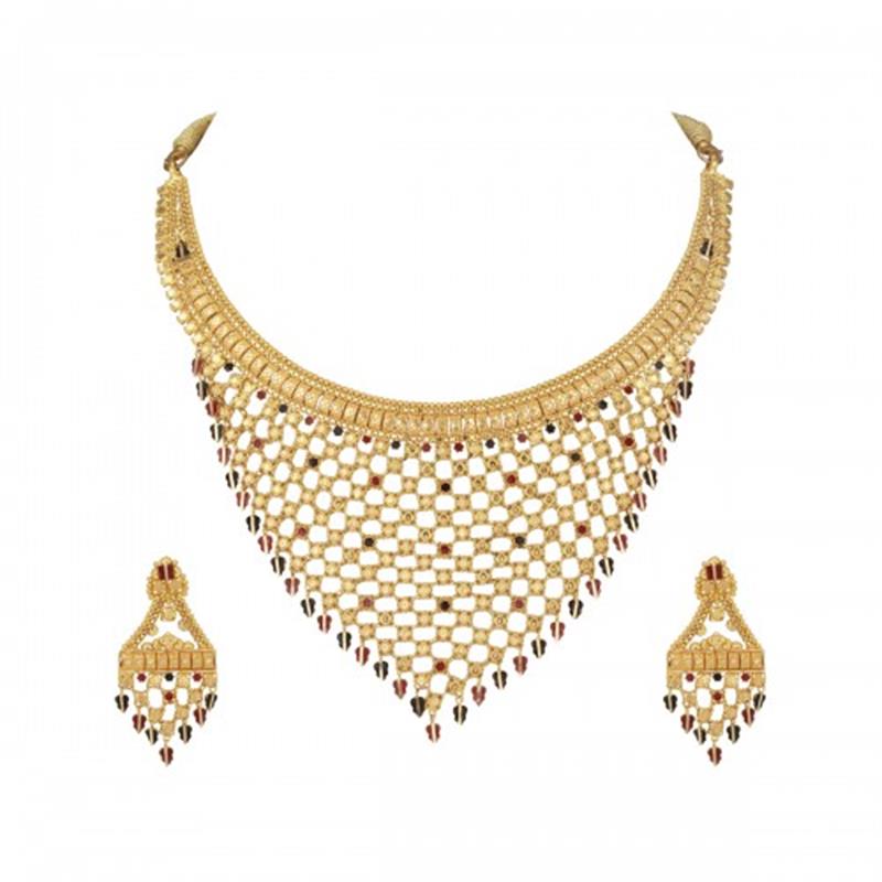 The Danette Gold Necklace Set 1