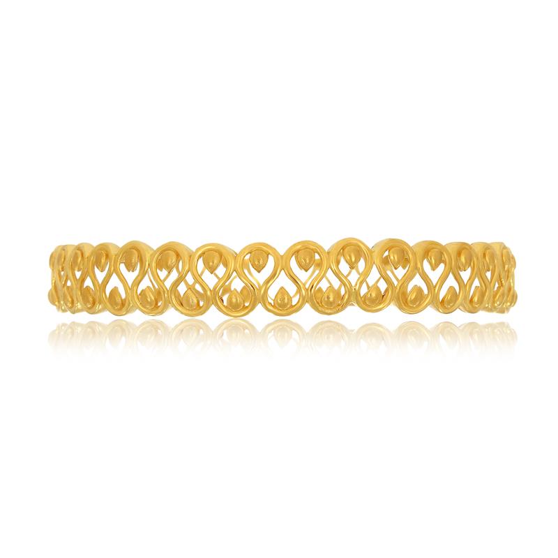 Eloquent Designer Gold Churi Bangle