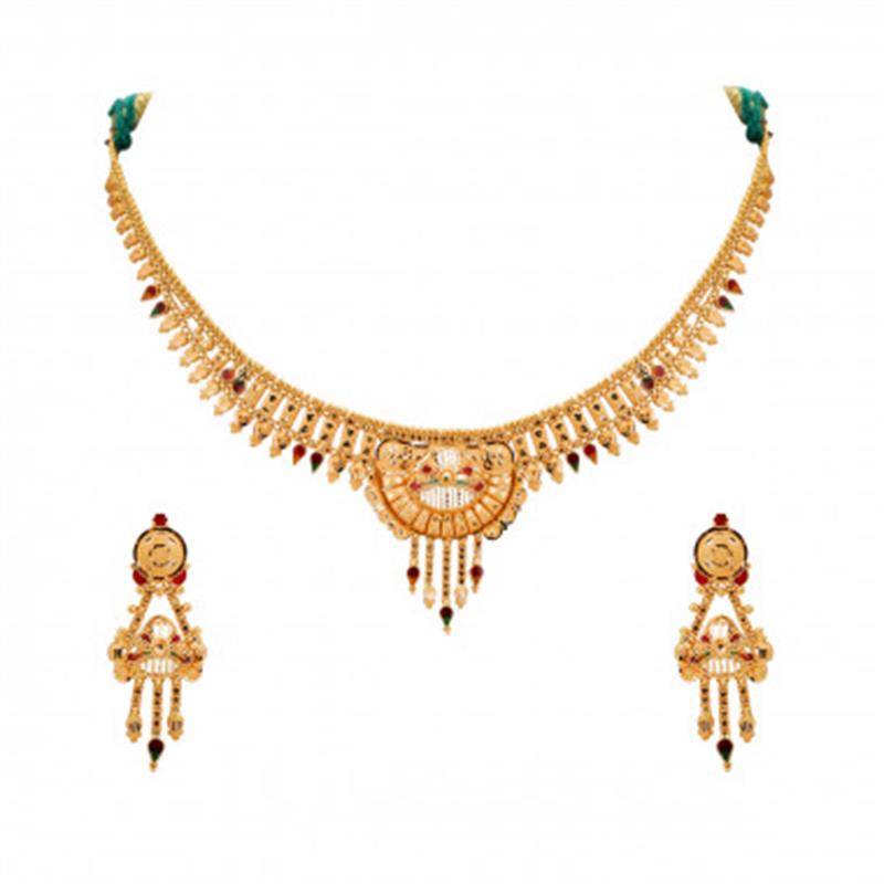 The Gold Necklace Set GSS01291759